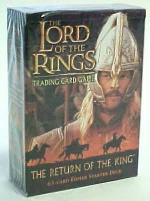 LORD OF THE RINGS TCG RETURN OF THE KING SEALED EOMER STARTER DECK 