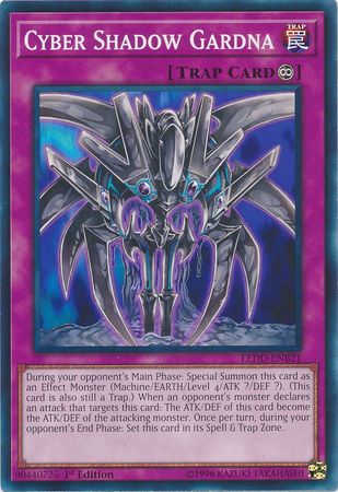 Cyber Shadow Gardna LEDD ENB21 Common 1st Edition Legendary Dragon Decks Singles Cyber Shadow Gardna LEDD ENB21 Common 1st Edition Legendary Dragon Decks Singles