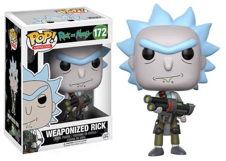 Weaponized Rick Closed Mouth 172 POP Vinyl Figure Weaponized Rick Closed Mouth 172 POP Vinyl Figure
