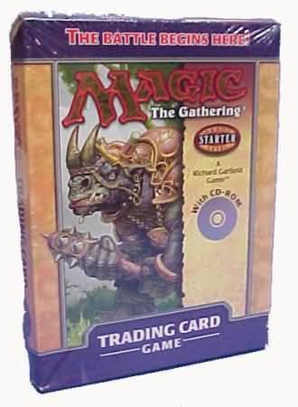 Sealed Rhox Magic the Gathering MTG 2 Player Starter Pack 2000 w/ CD-ROM