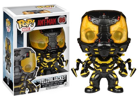 Yellow Jacket 86 POP Vinyl Figure Yellow Jacket 86 POP Vinyl Figure