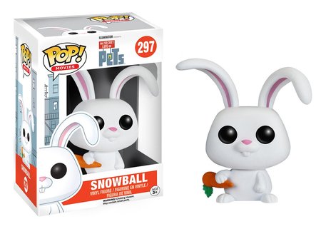 Snowball 297 POP Vinyl Figure Secret Life of Pets Snowball 297 POP Vinyl Figure Secret Life of Pets