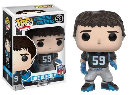 Luke Kuechly 53 POP Vinyl Figure Carolina Panthers Luke Kuechly 53 POP Vinyl Figure Carolina Panthers