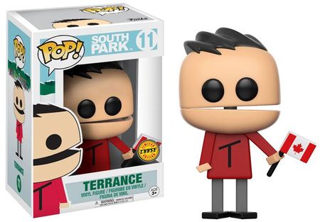Terrance Canada Flag 11 POP Vinyl Figure Chase South Park Terrance Canada Flag 11 POP Vinyl Figure Chase South Park