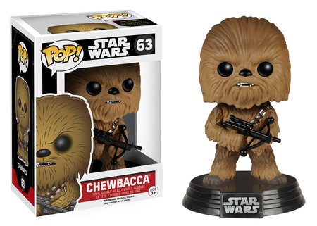 Chewbacca 63 POP Vinyl Figure Force Awakens Chewbacca 63 POP Vinyl Figure Force Awakens
