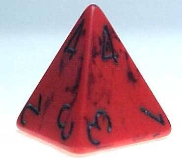 Hour of Devastation: D4 Dice (Red) Hour of Devastation