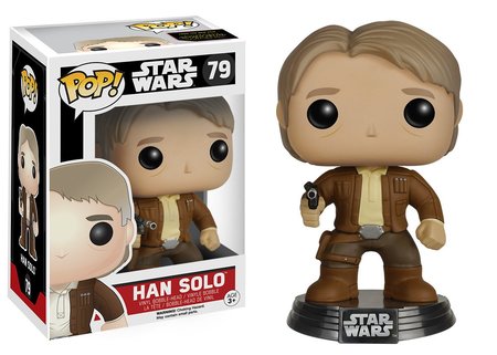 Han Solo 79 POP Vinyl Figure Force Awakens Han Solo 79 POP Vinyl Figure Force Awakens