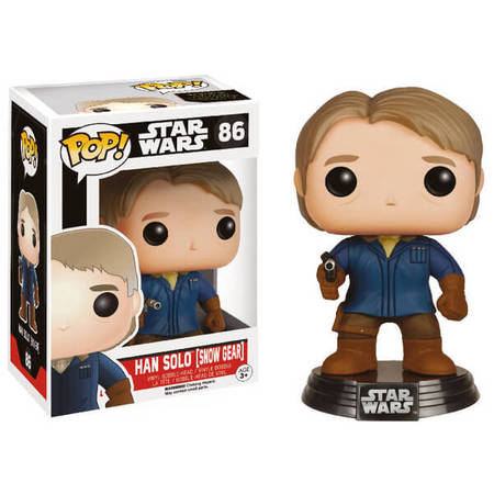 Han Solo Snow Gear 86 POP Vinyl Figure LC Force Awakens Han Solo Snow Gear 86 POP Vinyl Figure LC Force Awakens