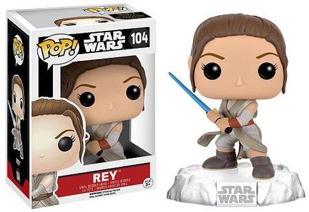 Rey Lightsaber 104 POP Vinyl Figure Force Awakens Rey Lightsaber 104 POP Vinyl Figure Force Awakens