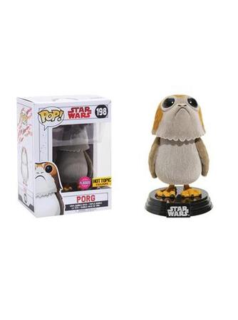 Porg Closed Mouth Flocked 198 POP Vinyl Figure HT Star Wars POP Vinyl Figures Porg Closed Mouth Flocked 198 POP Vinyl Figure HT Star Wars POP Vinyl Figures