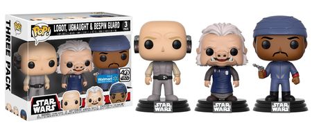 Lobot Ugnaught Bespin Guard POP Vinyl Figure 3 Pack WM Lobot Ugnaught Bespin Guard POP Vinyl Figure 3 Pack WM
