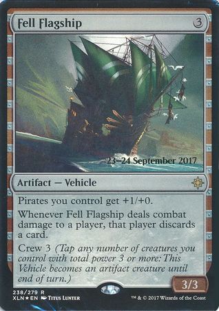 Fell Flagship 238 279 XLN Prerelease Foil Promo Magic The Gathering Promo Cards Fell Flagship 238 279 XLN Prerelease Foil Promo Magic The Gathering Promo Cards