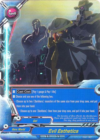 Evil Esthetics H EB02 0011EN Double Rare RR Evil Esthetics H EB02 0011EN Double Rare RR