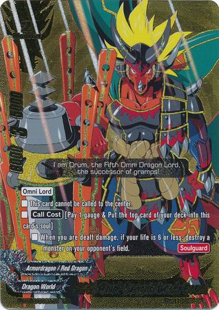 Fifth Omni Dragon Lord Drum H BT03 0123EN Buddy Rare BR Fifth Omni Dragon Lord Drum H BT03 0123EN Buddy Rare BR