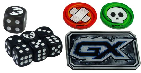 Sun & Moon Shining Legends Dice Set, GX Marker, Damage and Poison Coun