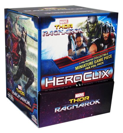 Thor Ragnarok Movie Gravity Feed Display Box of 24 Boosters Marvel Heroclix Heroclix Sealed Product Thor Ragnarok Movie Gravity Feed Display Box of 24 Boosters Marvel Heroclix Heroclix Sealed Product