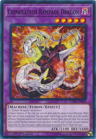 Chimeratech Rampage Dragon LEDD ENB29 Common 1st Edition Chimeratech Rampage Dragon LEDD ENB29 Common 1st Edition