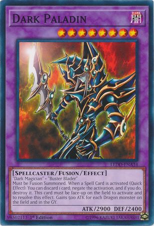 Dark Paladin LEDD ENA34 Common 1st Edition Legendary Dragon Decks Singles Dark Paladin LEDD ENA34 Common 1st Edition Legendary Dragon Decks Singles