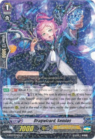 Dragwizard Semias G BT12 034EN Rare R G Booster Set 12 Dragon King s Awakening Singles Dragwizard Semias G BT12 034EN Rare R G Booster Set 12 Dragon King s Awakening Singles