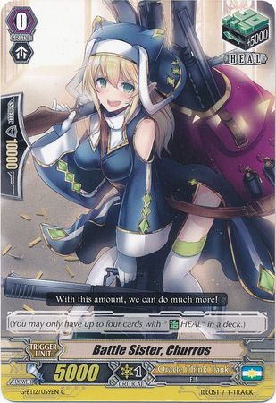 Battle Sister Churros G BT12 059EN Common C Battle Sister Churros G BT12 059EN Common C