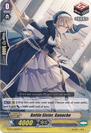 Battle Sister Ganache G BT12 060EN Common C Battle Sister Ganache G BT12 060EN Common C