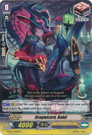 Dragwizard Babd G BT12 069EN Common C Dragwizard Babd G BT12 069EN Common C