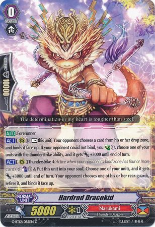 Hardrod Dracokid G BT12 082EN Common C Hardrod Dracokid G BT12 082EN Common C