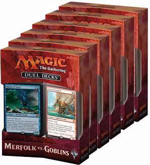 Merfolk vs Goblins Duel Deck Box with 6 Sets MTG Magic The Gathering Sealed Product Merfolk vs Goblins Duel Deck Box with 6 Sets MTG Magic The Gathering Sealed Product