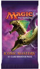 Sealed Magic The Gathering Iconic Masters Single 15 Card Booster Pack 