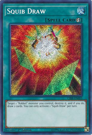 Squib Draw CIBR EN055 Secret Rare 1st Edition Circuit Break 1st Edition Singles Squib Draw CIBR EN055 Secret Rare 1st Edition Circuit Break 1st Edition Singles