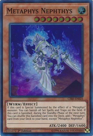 Metaphys Nephthys CIBR EN025 Super Rare 1st Edition Metaphys Nephthys CIBR EN025 Super Rare 1st Edition