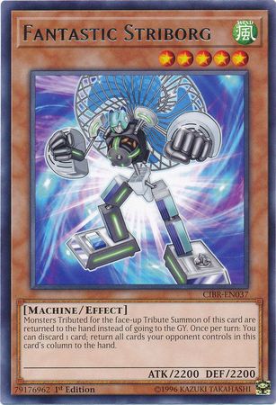 Fantastic Striborg CIBR EN037 Rare 1st Edition Circuit Break 1st Edition Singles Fantastic Striborg CIBR EN037 Rare 1st Edition Circuit Break 1st Edition Singles