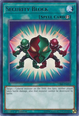 Security Block CIBR EN053 Rare 1st Edition Circuit Break 1st Edition Singles Security Block CIBR EN053 Rare 1st Edition Circuit Break 1st Edition Singles