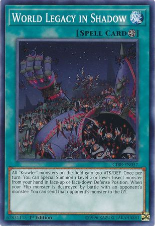 World Legacy in Shadow CIBR EN057 Common 1st Edition Circuit Break 1st Edition Singles World Legacy in Shadow CIBR EN057 Common 1st Edition Circuit Break 1st Edition Singles