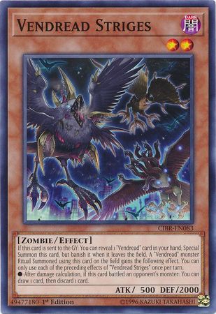 Vendread Striges CIBR EN083 Common 1st Edition Circuit Break 1st Edition Singles Vendread Striges CIBR EN083 Common 1st Edition Circuit Break 1st Edition Singles