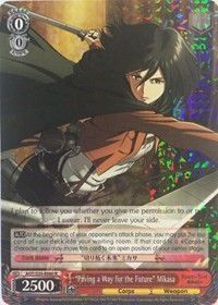 Paving a Way for the Future Mikasa AOT S35 E060 Rare R Paving a Way for the Future Mikasa AOT S35 E060 Rare R