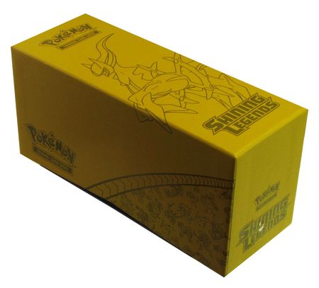 Shining Legends Arceus Empty Card Box (From the Super-Premium Collecti