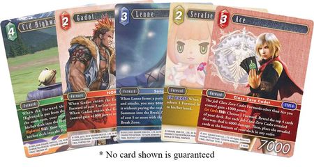 Random Final Fantasy TCG Rare Random Final Fantasy TCG Rare