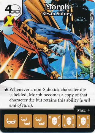 Morph Kevin Sidney 22 124 Common Marvel Dice Masters X Men First Class Singles Morph Kevin Sidney 22 124 Common Marvel Dice Masters X Men First Class Singles