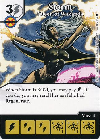 Storm Queen of Wakanda 34 124 Common Storm Queen of Wakanda 34 124 Common