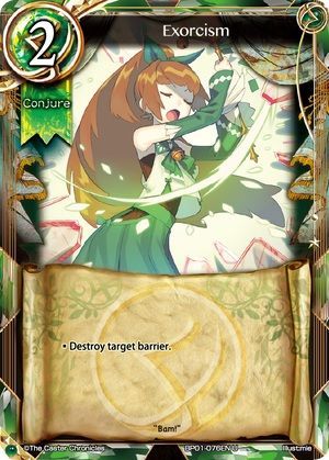 Exorcism BP01 076EN Uncommon The Caster Chronicles The Magic Battle Begins Singles Exorcism BP01 076EN Uncommon The Caster Chronicles The Magic Battle Begins Singles