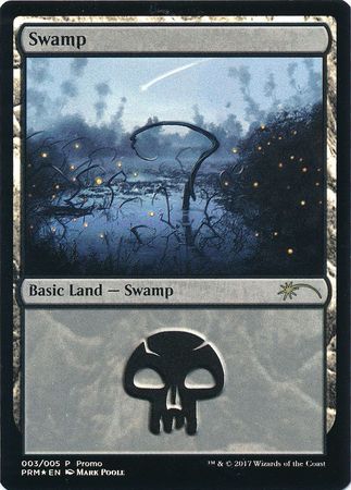 * mrm FR/eng foil marsh 5x-swamp mtg magic