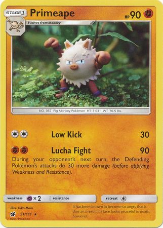 Primeape 51 111 Rare Primeape 51 111 Rare