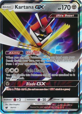 Kartana-GX, Crimson Invasion, TCG Card Database