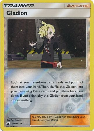 Gladion 95 111 Uncommon Reverse Holo Gladion 95 111 Uncommon Reverse Holo