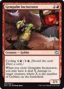 Gempalm Incinerator Duel Decks Merfolk vs Goblins Singles Gempalm Incinerator Duel Decks Merfolk vs Goblins Singles