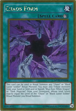 Chaos Form MVP1 ENG08 Gold Rare Unlimited Chaos Form MVP1 ENG08 Gold Rare Unlimited