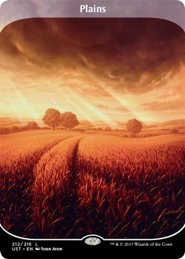 Plains 212/216 (Full Art) - Unstable - Magic Vintage Plains 212/216 (Full Art) - Unstable - Magic Vintage