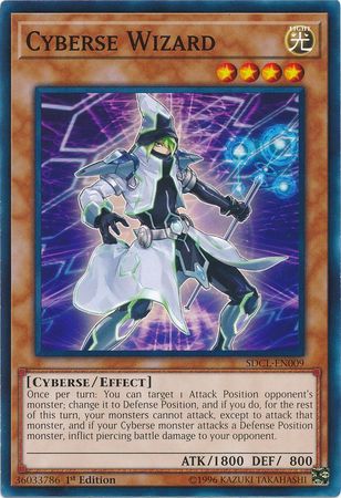 Cyberse Wizard SDCL EN009 Common 1st Edition Cyberse Link Singles Cyberse Wizard SDCL EN009 Common 1st Edition Cyberse Link Singles