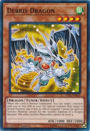 Debris Dragon SDCL EN016 Common 1st Edition Cyberse Link Singles Debris Dragon SDCL EN016 Common 1st Edition Cyberse Link Singles
